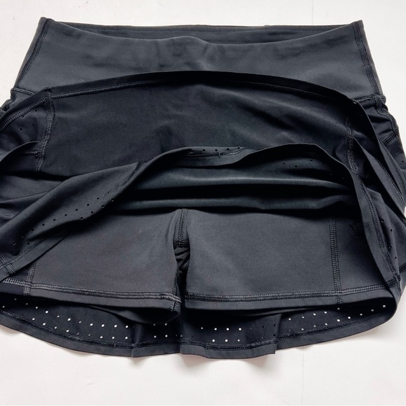 2/25 Athleta Stealth Trucool Skort Skirt Tennis Golf Pickleball Black Small - Picture 5 of 7